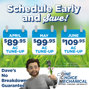 Schedule Early And Save